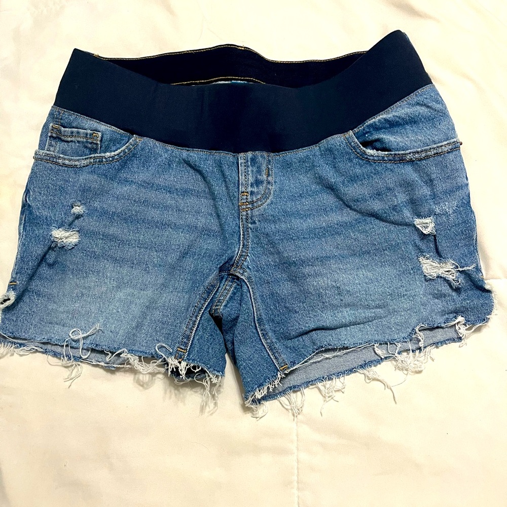 Old Navy Maternity Jean Shorts